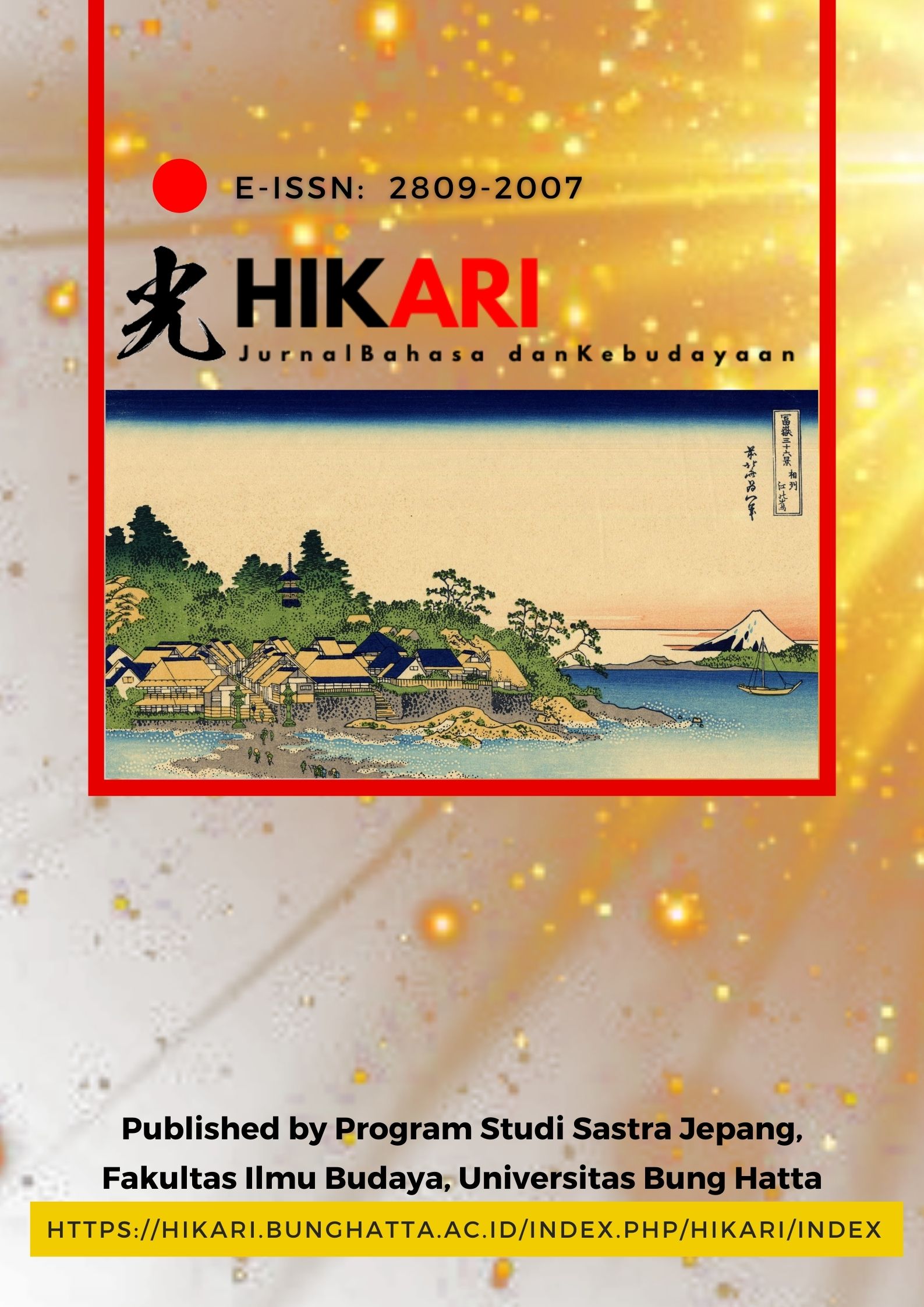 					View Vol. 3 No. 1 (2023): Hikari: Jurnal Bahasa dan Kebudayaan
				